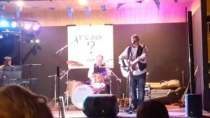 YUAsk band performing Music live with a twist