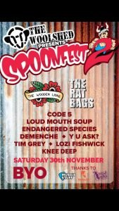 The Woolshed - Spoonfest - Kerang